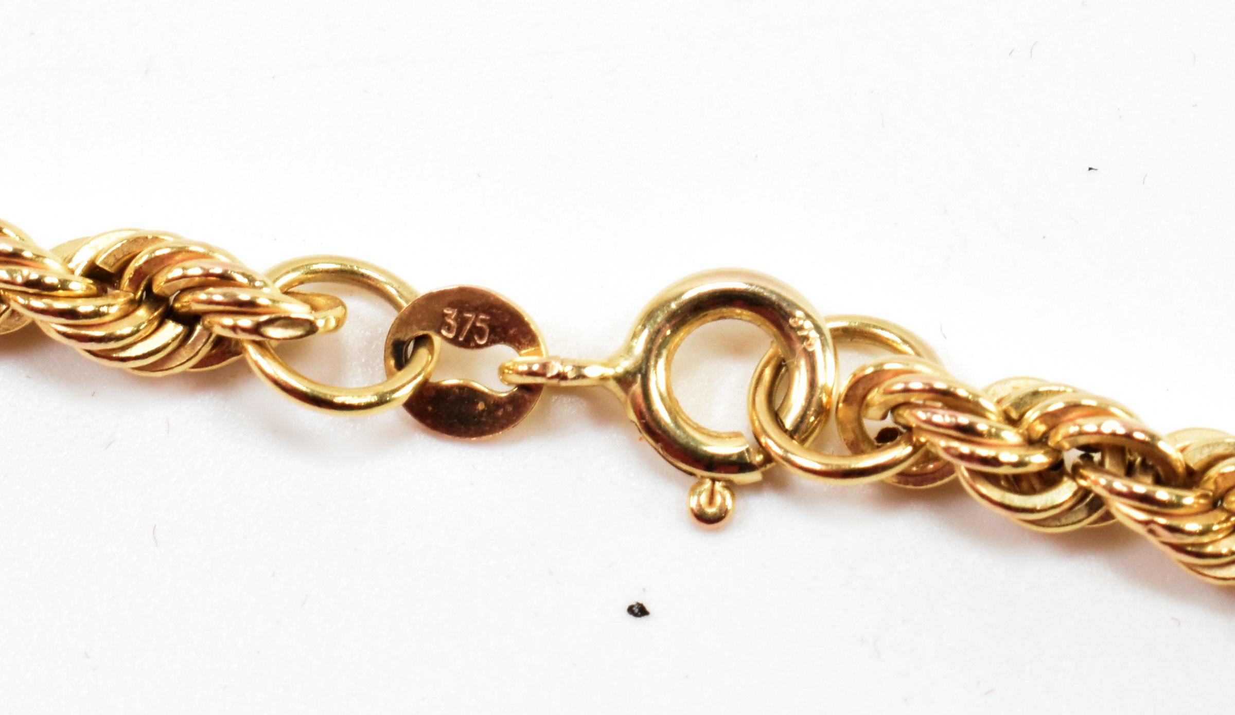 GOLD SINGPORE CHAIN NECKLACE - Image 3 of 4