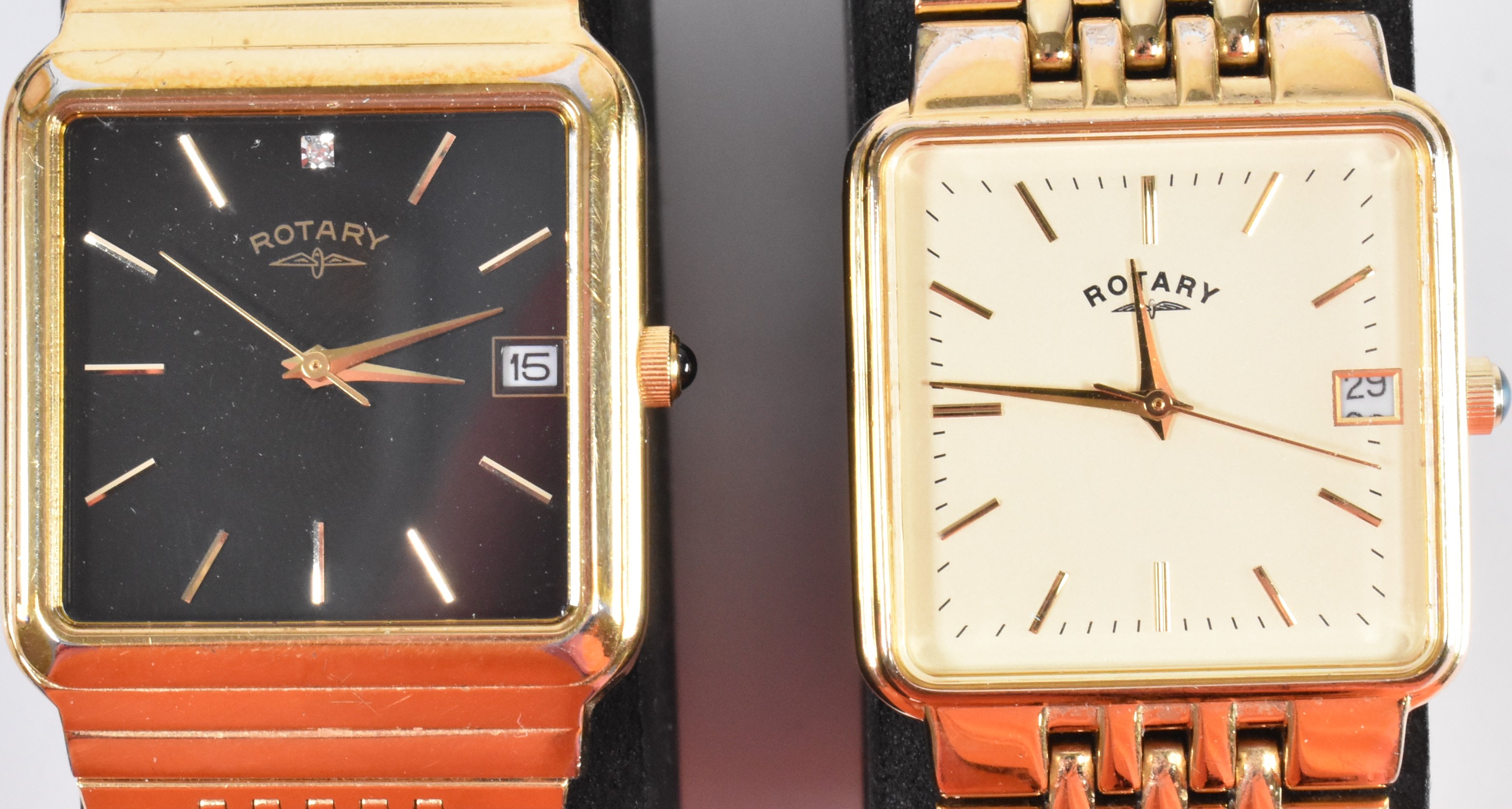 TWO ROTARY GENTS WRIST WATCHES - Image 2 of 4