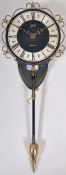 SCHATZ - ELEXACTA - 1960S GERMAN PENDULUM WALL CLOCK