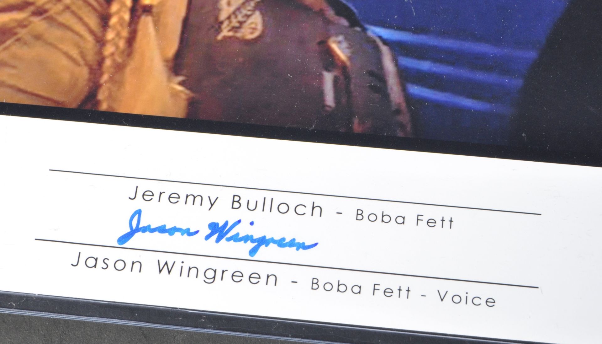 ESTATE OF JEREMY BULLOCH - STAR WARS - ESB MULTI SIGNED 11X14" - Image 3 of 3