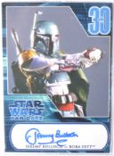 ESTATE OF JEREMY BULLOCH - STAR WARS - SIGNED TRADING CARD