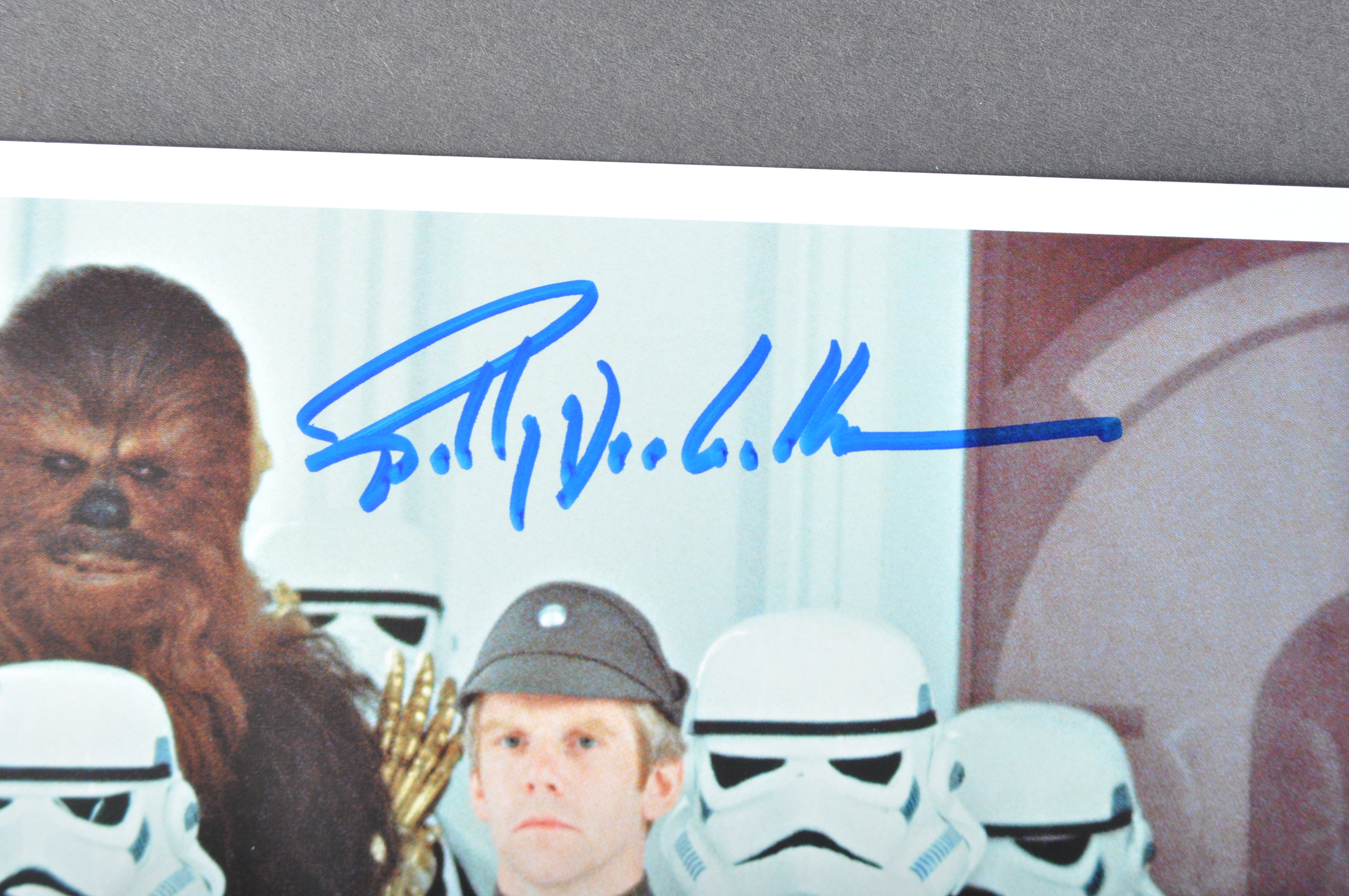 ESTATE OF JEREMY BULLOCH – STAR WARS – OFFICIAL PIX SIGNED PHOTO - Image 2 of 2