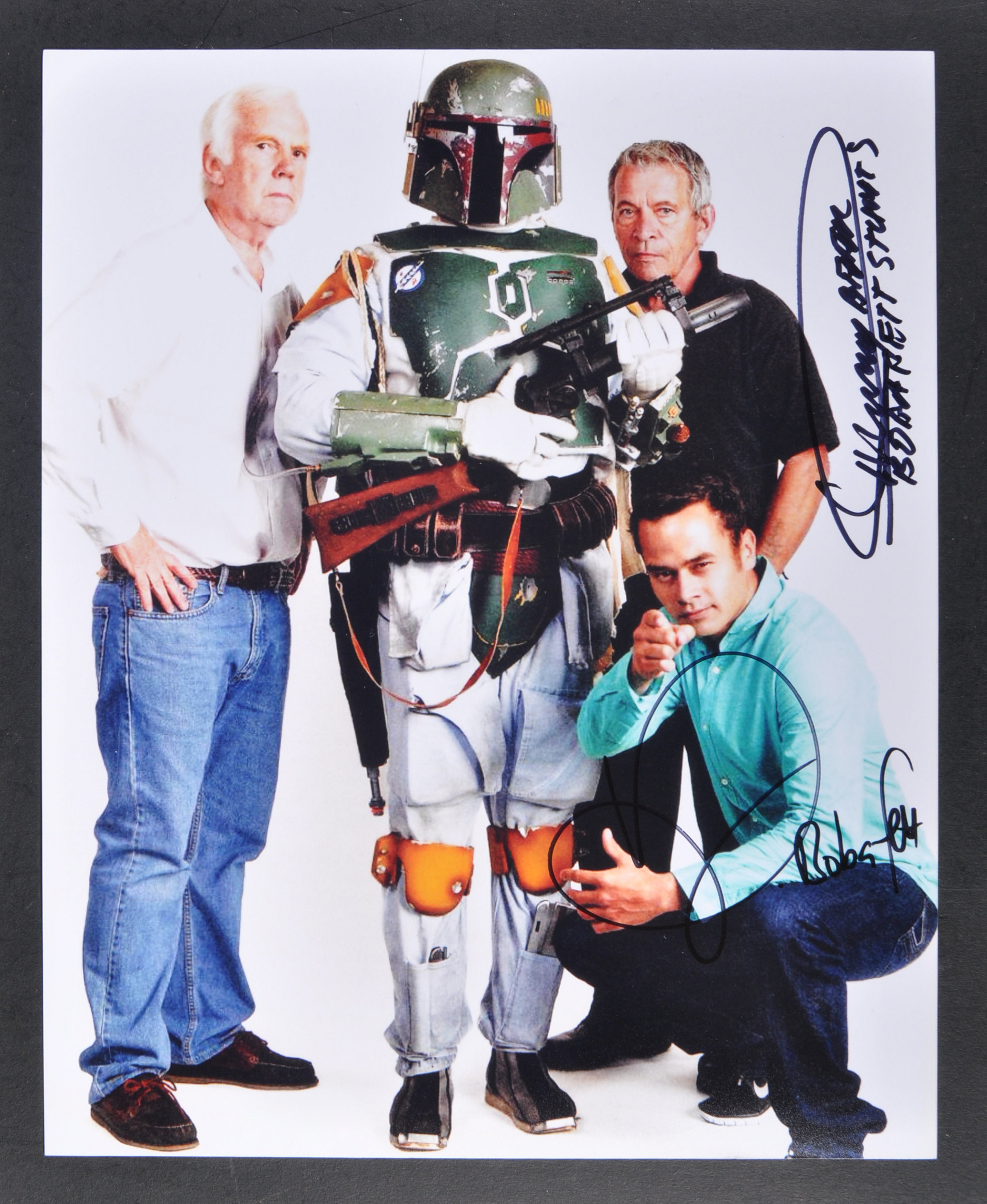 ESTATE OF JEREMY BULLOCH - STAR WARS - BOBA FETT SIGNED PHOTO