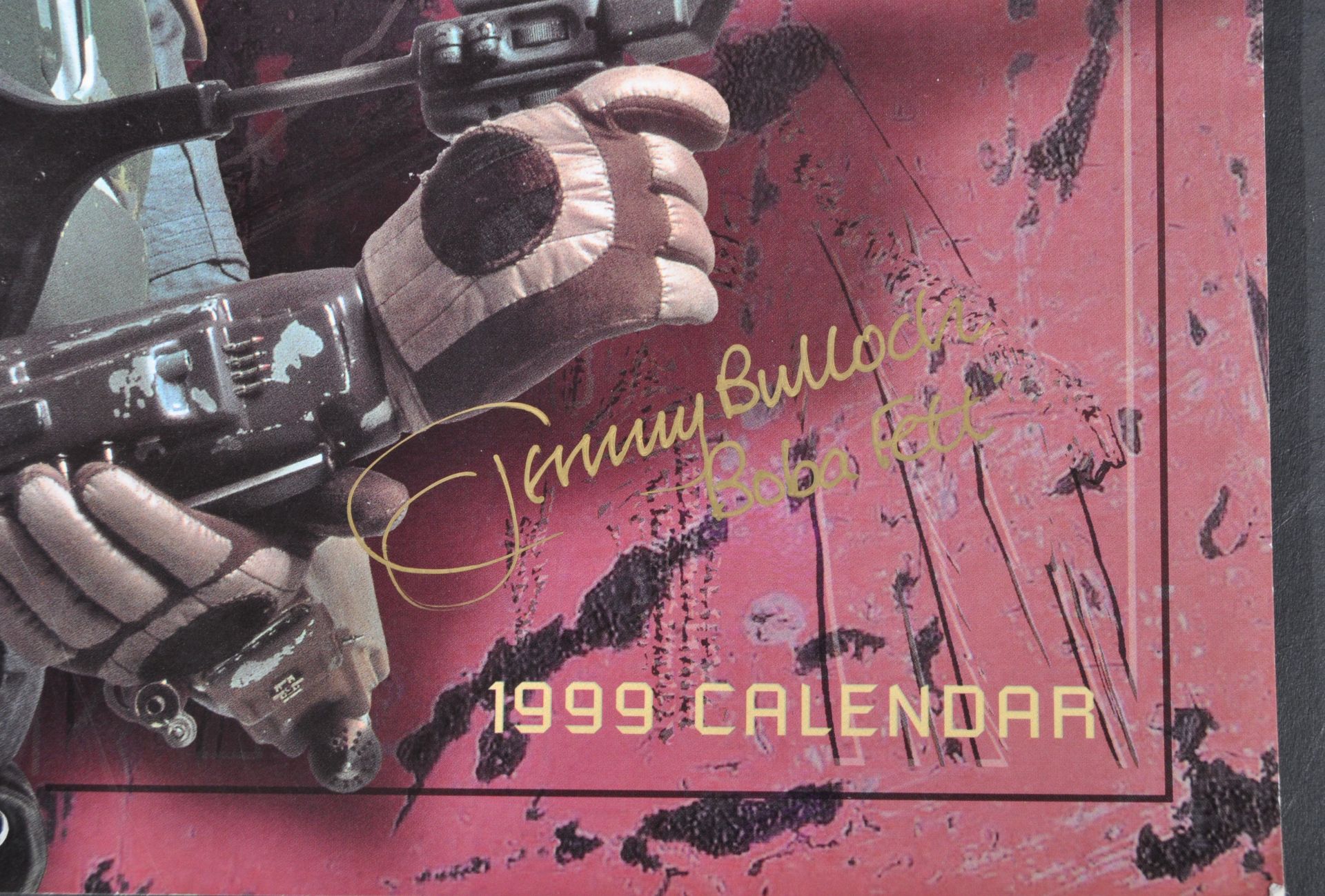 ESTATE OF JEREMY BULLOCH - 1999 PERSONALLY FILLED OUT CALENDAR - Bild 2 aus 5