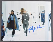 ESTATE OF JEREMY BULLOCH - STAR WARS - BILLY DEE WILLIAMS AUTOGRAPH