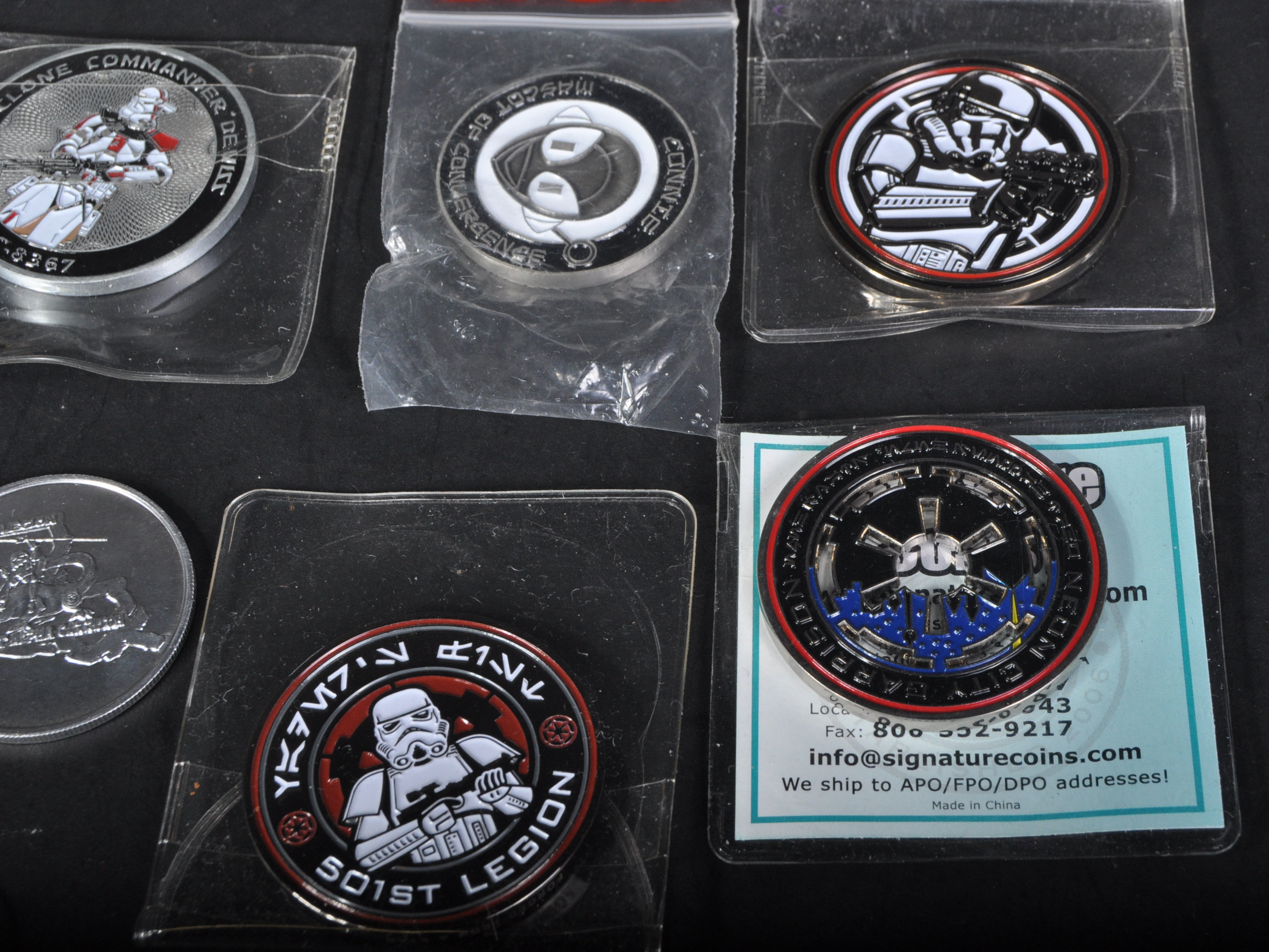 ESTATE OF JEREMY BULLOCH - STAR WARS - 501ST LEGION MEDALS - Image 4 of 8