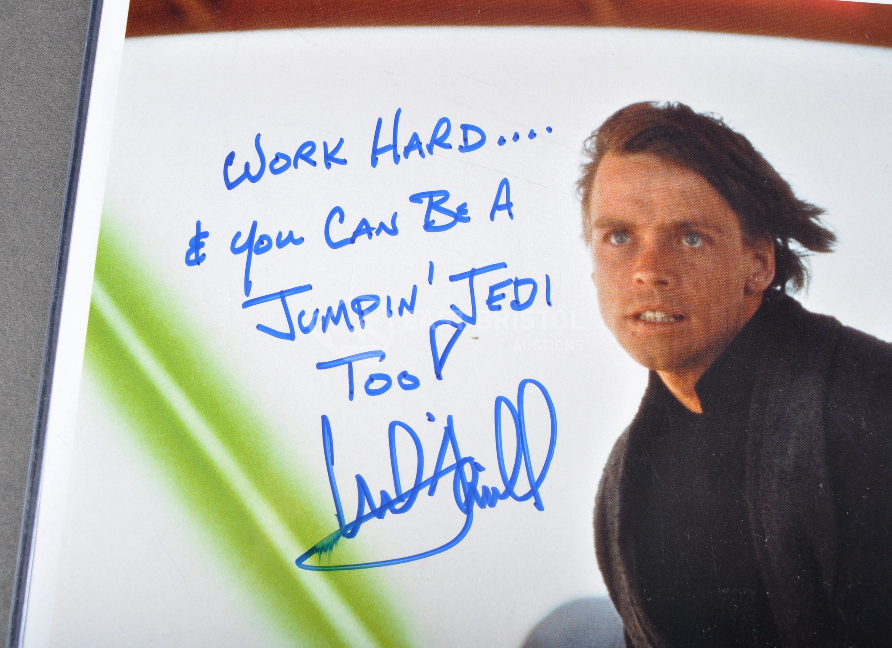 ESTATE OF JEREMY BULLOCH - STAR WARS - MARK HAMILL SIGNED PHOTO - Image 2 of 2