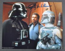 ESTATE OF JEREMY BULLOCH - STAR WARS - BILLY DEE WILLIAMS AUTOGRAPH