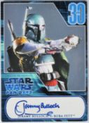 ESTATE OF JEREMY BULLOCH - STAR WARS - SIGNED TRADING CARD