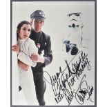 ESTATE OF JEREMY BULLOCH - STAR WARS - CARRIE FISHER AUTOGRAPH