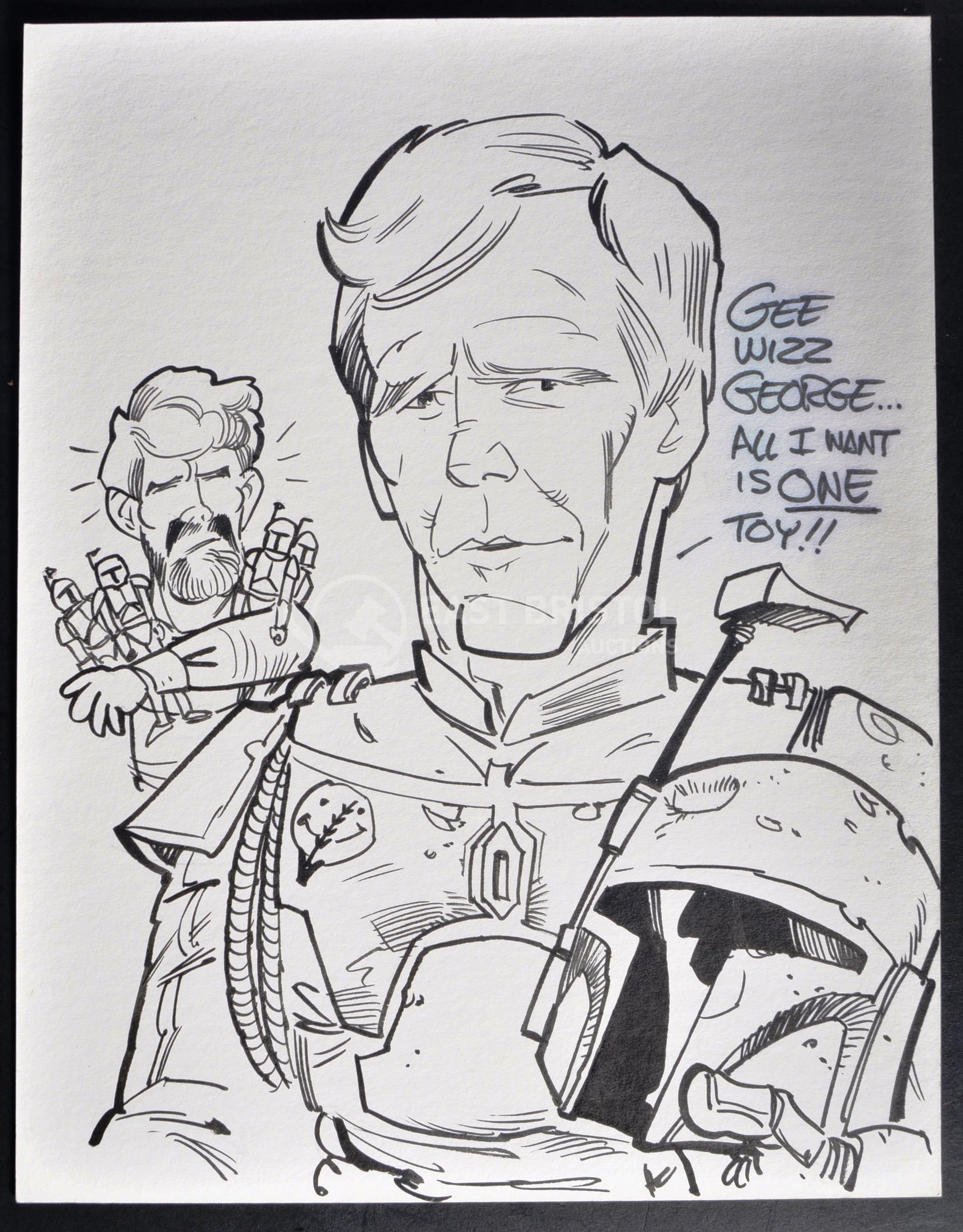 ESTATE OF JEREMY BULLOCH - STAR WARS - ARTWORK