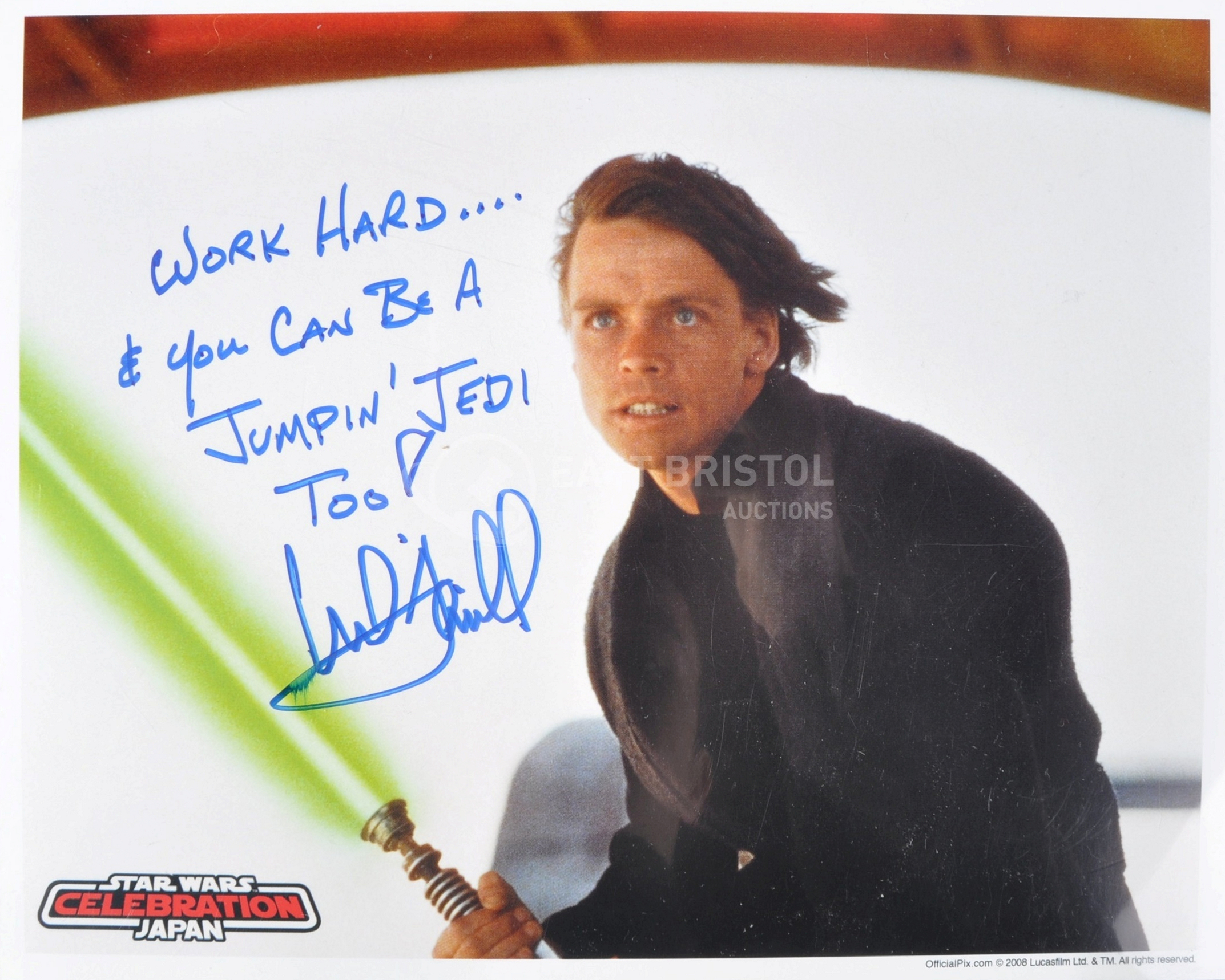 ESTATE OF JEREMY BULLOCH - STAR WARS - MARK HAMILL SIGNED PHOTO