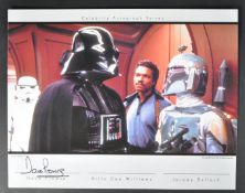 ESTATE OF JEREMY BULLOCH – STAR WARS – OFFICIAL PIX SIGNED 11X14