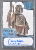 ESTATE OF JEREMY BULLOCH - STAR WARS - SIGNED TRADING CARD