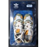 ESTATE OF JEREMY BULLOCH - STAR WARS - ADIDAS BOBA FETT TRAINERS