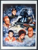 ESTATE OF JEREMY BULLOCH - STAR WARS - SIGNED CONVENTION ART