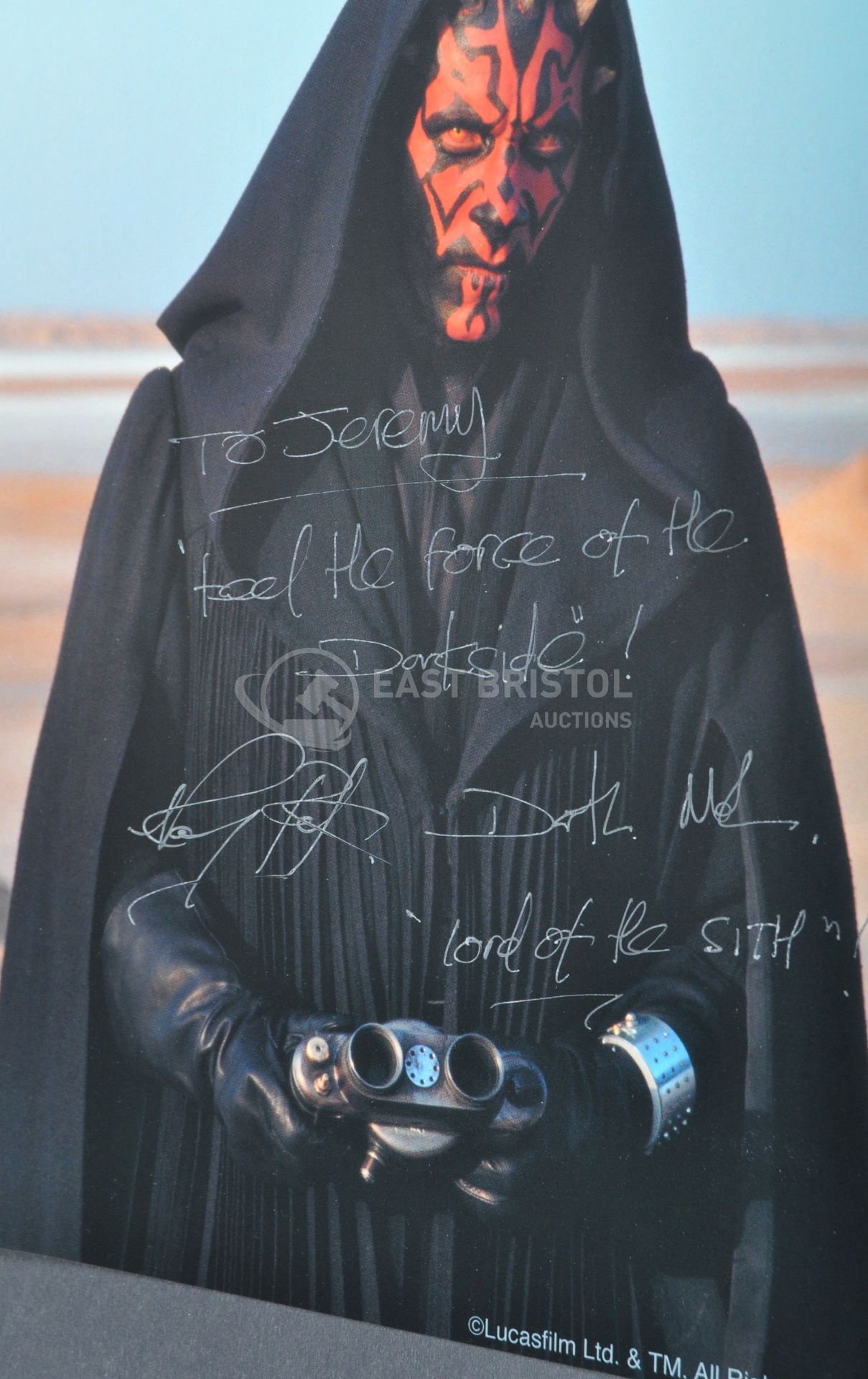 ESTATE OF JEREMY BULLOCH - STAR WARS - RAY PARK SIGNED PHOTO - Image 2 of 2