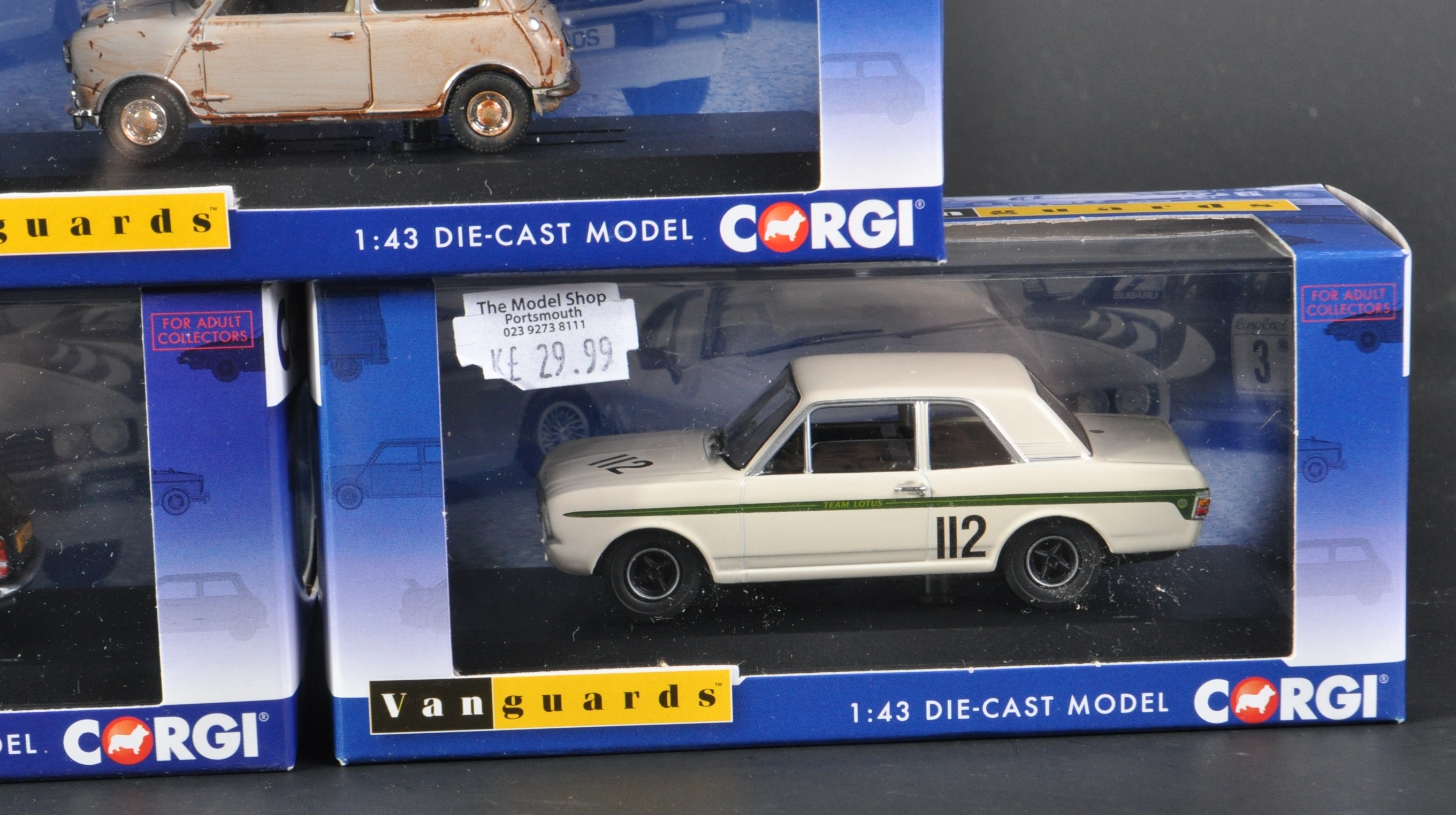 COLLECTION OF CORGI VANGUARDS 1/43 SCALE DIECAST MODEL CARS - Image 5 of 6