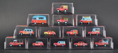 COLLECTION OF OXFORD DIECAST 1/76 SCALE CHIPPERFIELDS CIRCUS MODELS