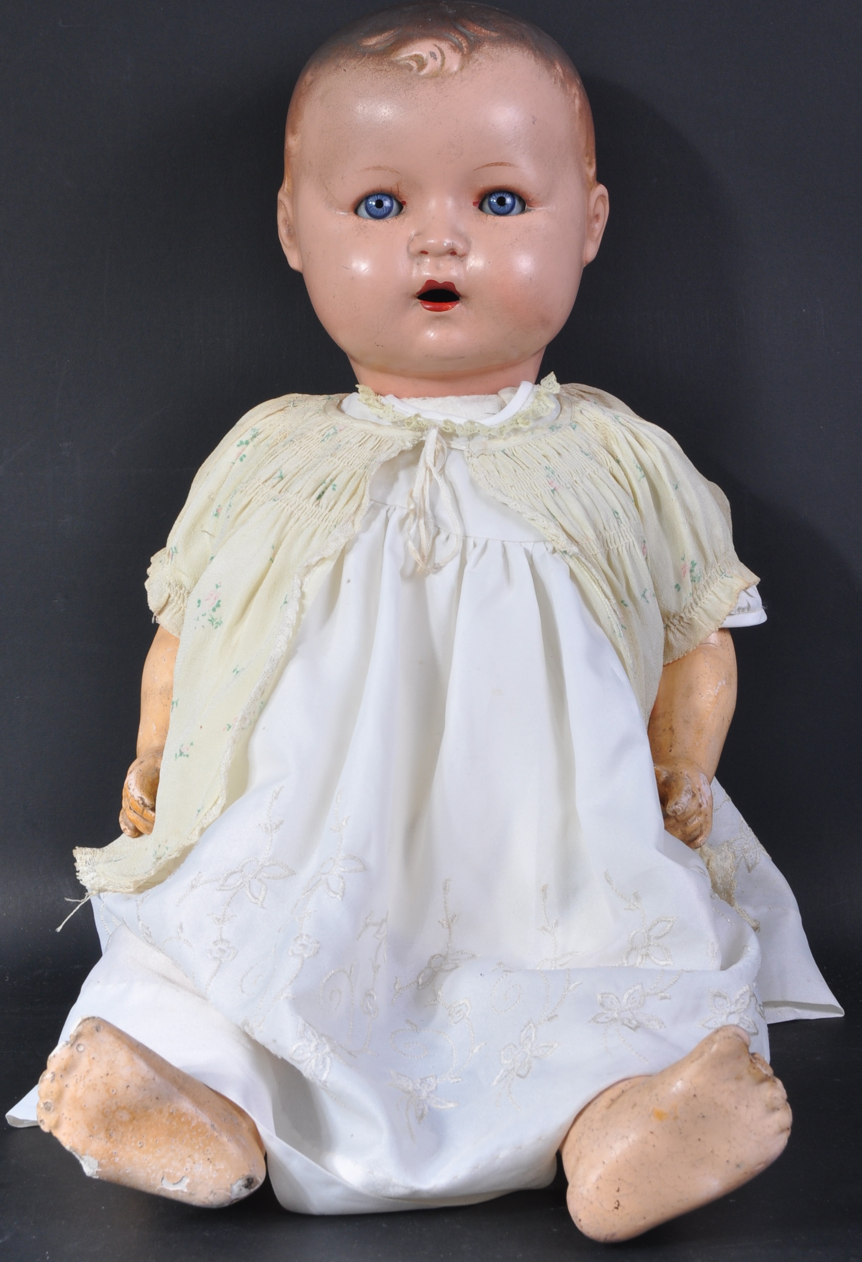 EARLY 20TH CENTURY BISQUE HEADED DOLL