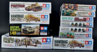 COLLECTION OF ASSORTED TAMIYA 1/35 SCALE MILITARY MODEL KITS