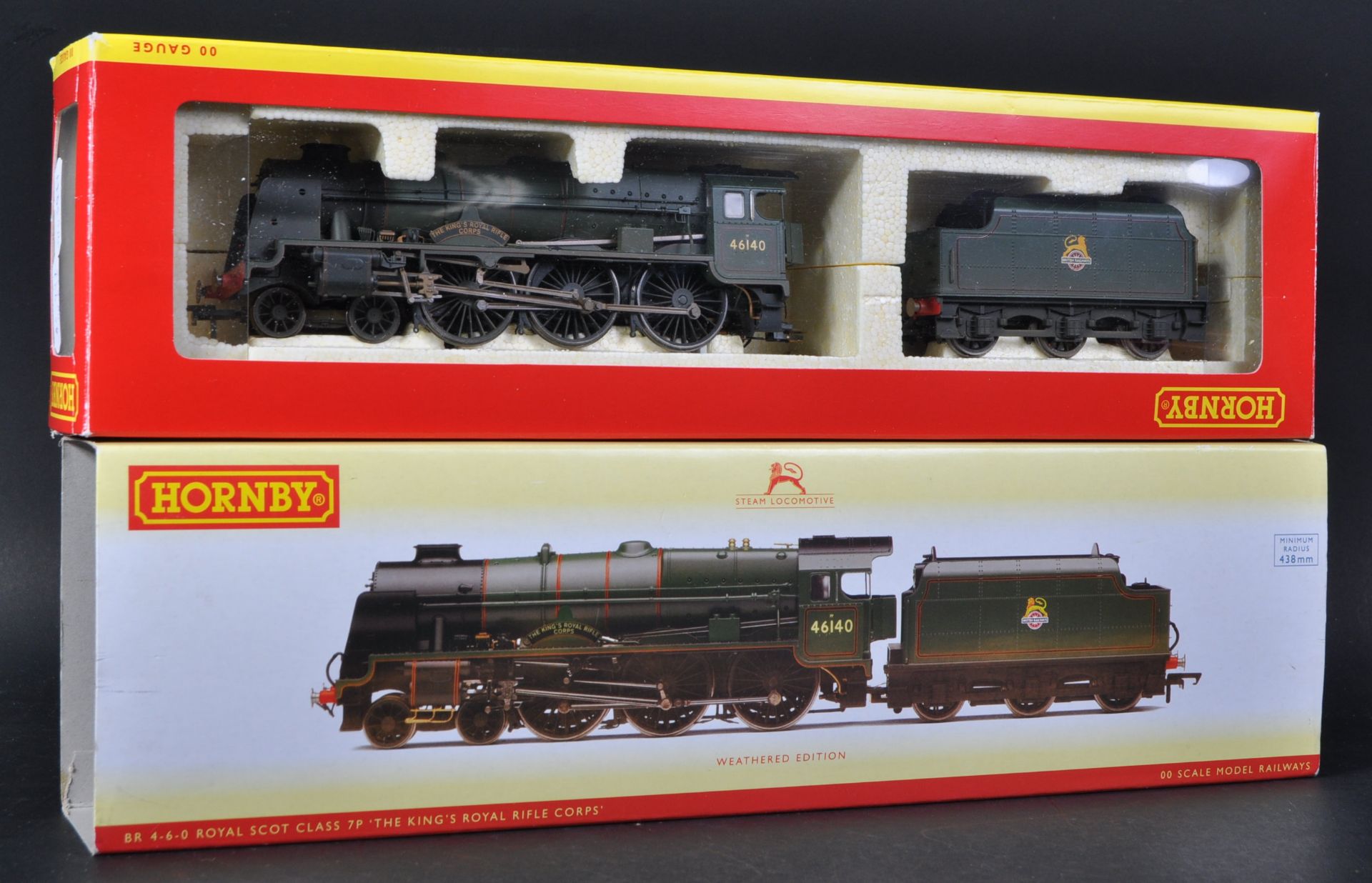 HORNBY RAILWAY LOCOMOTIVE 'THE KING'S ROYAL RIFLE CORPS'