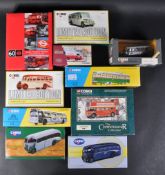 COLLECTION OF ASSORTED CORGI DIECAST MODEL BUSES