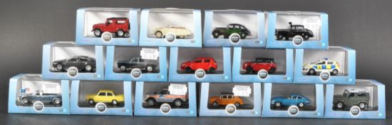 COLLECTION OF ASSORTED OXFORD DIECAST 1/76 SCALE MODEL CARS