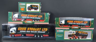 COLLECTION OF CORGI EDDIE STOBART DIECAST MODELS