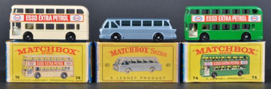 COLLECTION OF X3 VINTAGE LESNEY MATCHBOX SERIES DIECAST MODELS