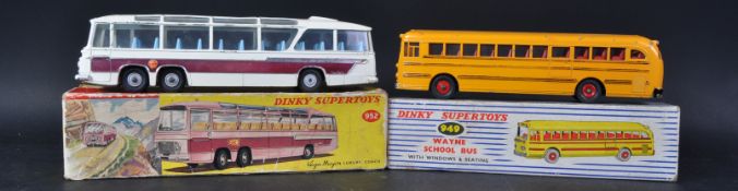 TWO VINTAGE DINKY SUPERTOYS DIECAST MODELS