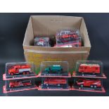 LARGE COLLECTION OF DEL PRADO 1/80 SCALE DIECAST FIRE ENGINES