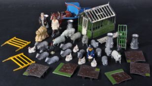 COLLECTION OF BRITAINS LEAD TOY FARM ANIMALS