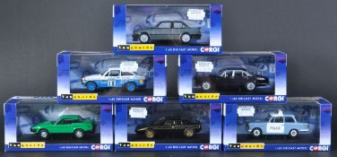 COLLECTION OF CORGI VANGUARDS 1/43 SCALE DIECAST MODEL CARS