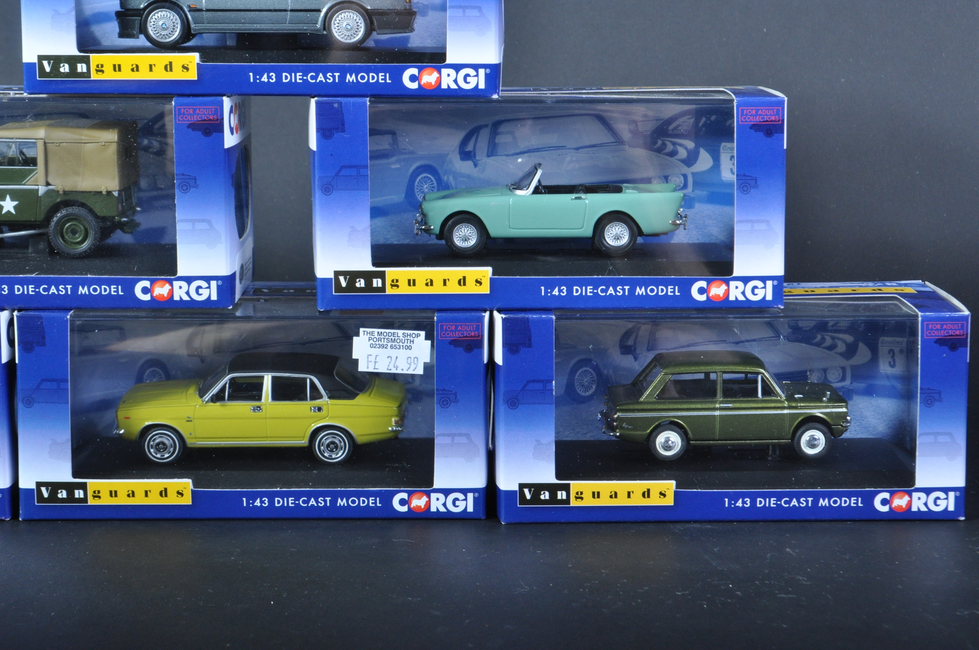 COLLECTION OF CORGI VANGUARDS 1/43 SCALE DIECAST MODEL CARS - Image 3 of 4