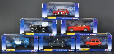 COLLECTION OF CORGI VANGUARDS 1/43 SCALE DIECAST MODEL CARS