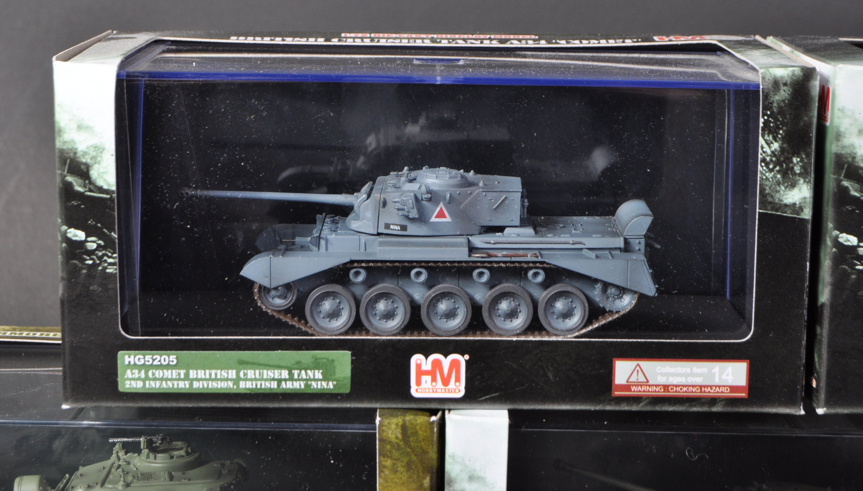 COLLECTION OF X5 HOBBY MASTERS DIECAST MODEL TANKS - Image 2 of 7