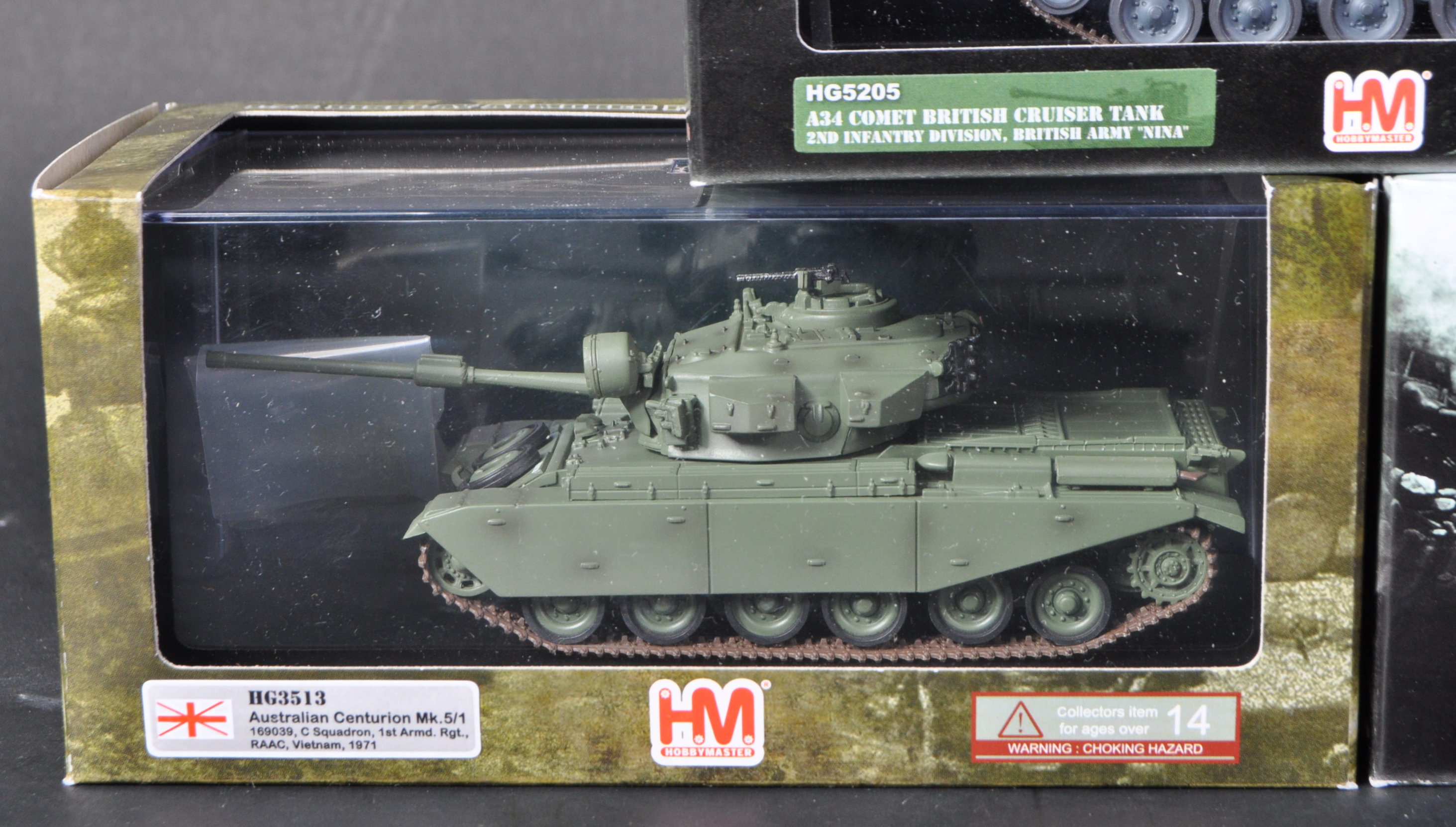 COLLECTION OF X5 HOBBY MASTERS DIECAST MODEL TANKS - Image 6 of 7