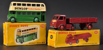 TWO VINTAGE DINKY TOYS DIECAST MODELS