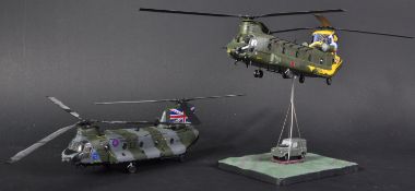 TWO CORGI AVIATION ARCHIVE DIECAST MODEL HELICOPTERS