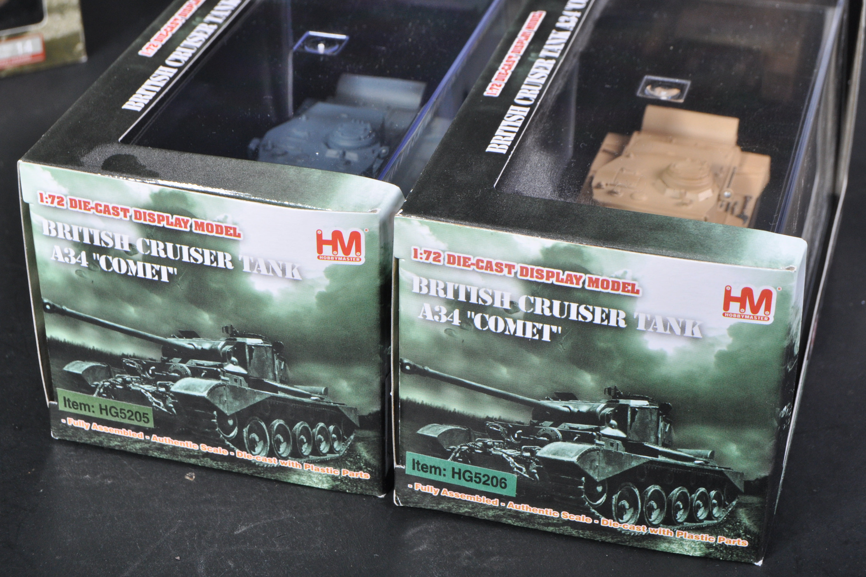 COLLECTION OF X5 HOBBY MASTERS DIECAST MODEL TANKS - Image 7 of 7