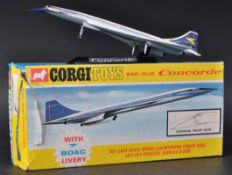 CORGI TOYS BAC-SUB CONCORDE DIE CAST SCALE MODEL