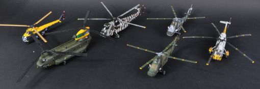 COLLECTION OF ASSORTED CORGI DIECAST MODEL HELICOPTERS