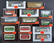COLLECTION OF X12 ASSORTED EFE DIECAST MODEL BUSES