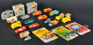 COLLECTION OF VINTAGE MATCHBOX DIECAST MODEL CARS