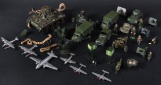 COLLECTION OF ASSORTED MILITARY DIECAST MODEL VEHICLES