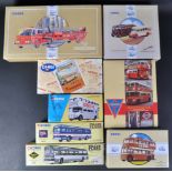 COLLECTION OF CORGI DIECAST MODEL BUSES