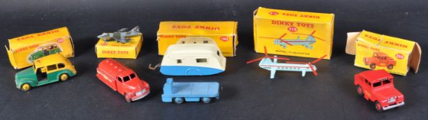 COLLECTION OF VINTAGE DINKY TOYS DIECAST MODELS