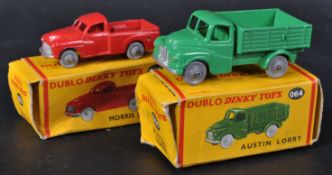 TWO VINTAGE DUBLO DINKY TOYS DIECAST MODELS