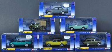 COLLECTION OF CORGI VANGUARDS 1/43 SCALE DIECAST MODEL CARS